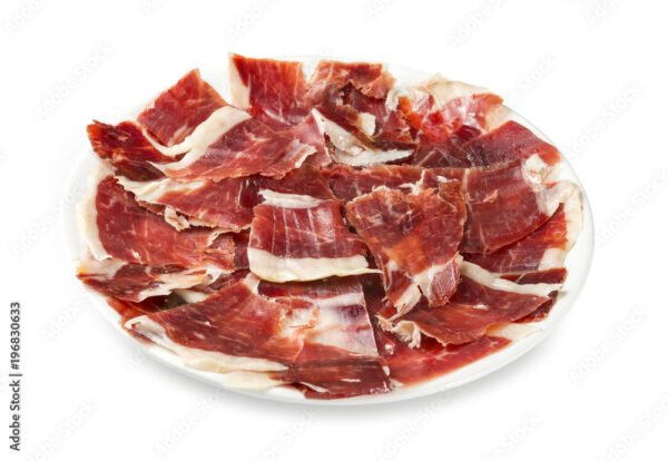 Plato de jamón ibérico